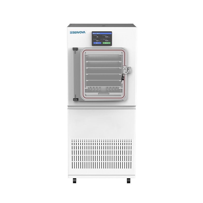 -90°C 6Kg Laboratory Small Scale Pilot Freeze Dryer / Lyophilizer NovaDryer-PDS6