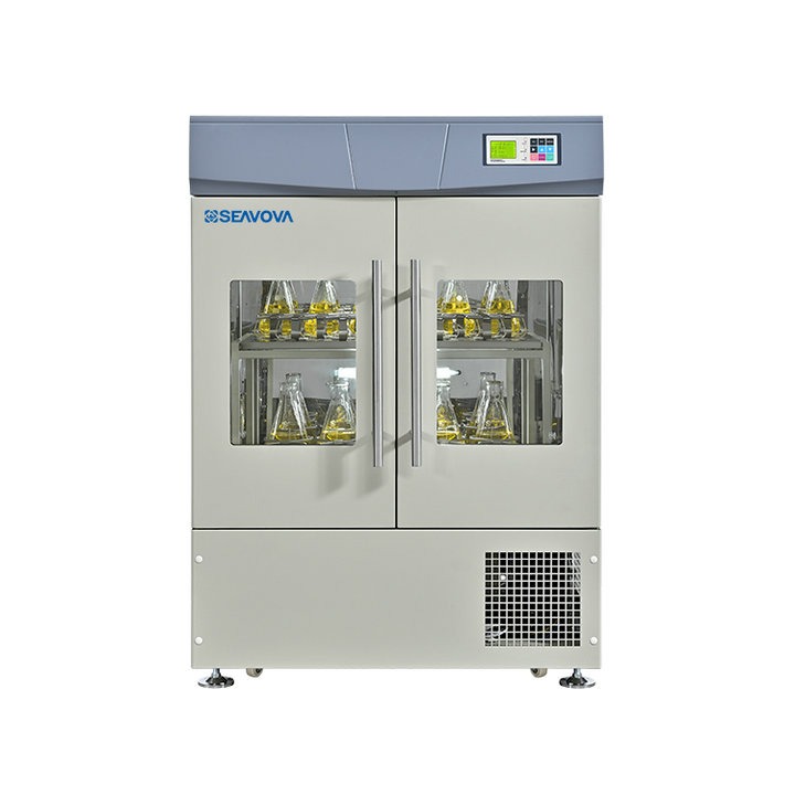 Refrigerated Orbital Shaking Incubator DS-5055 with Dual Doors
